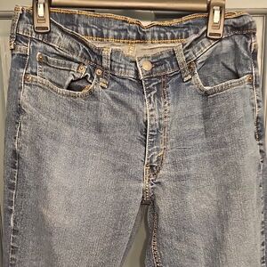 Levi's Blue Straight-Leg Jeans Red Tag Men 33 X 32 Classic Wash